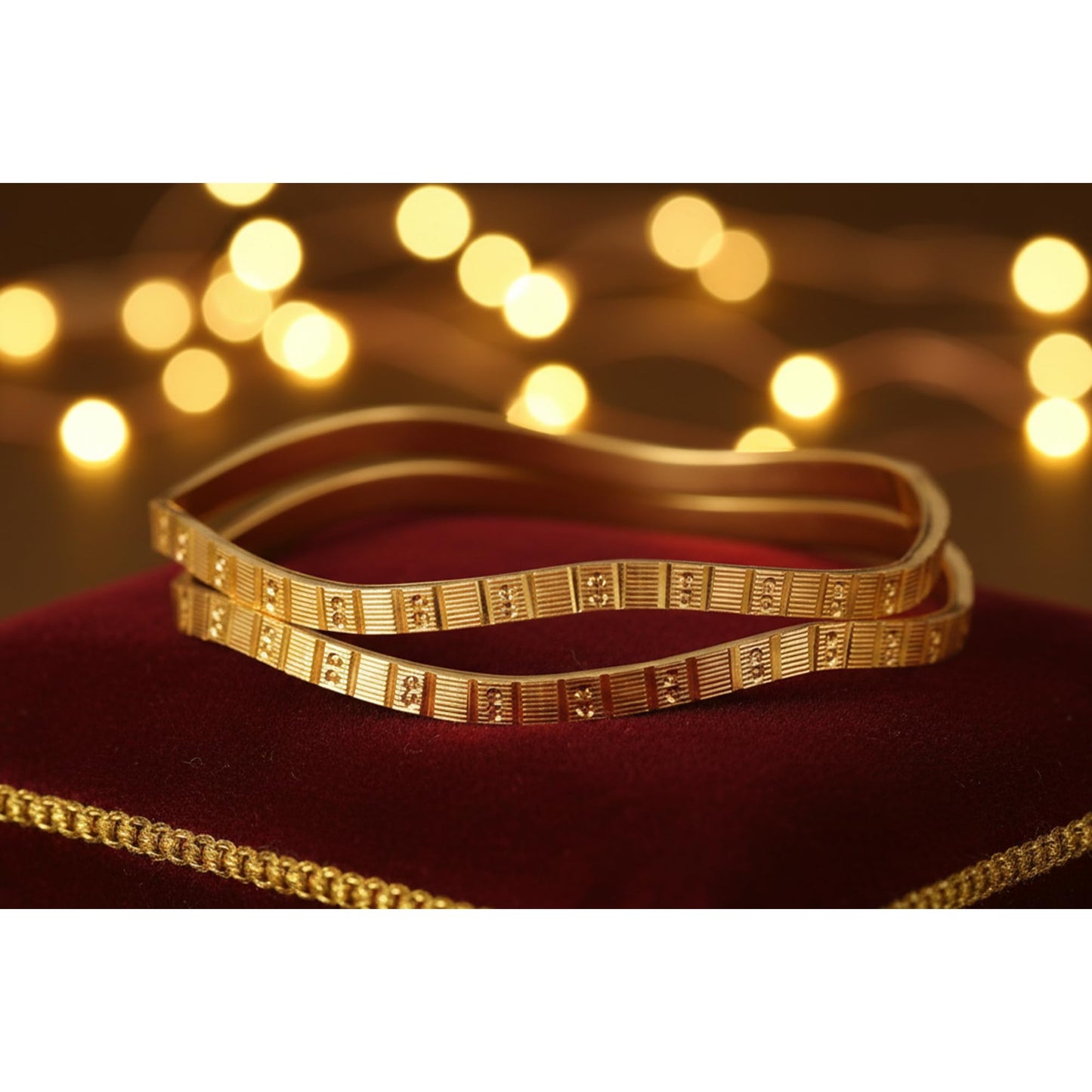 One Gram Gold Plated Bangle