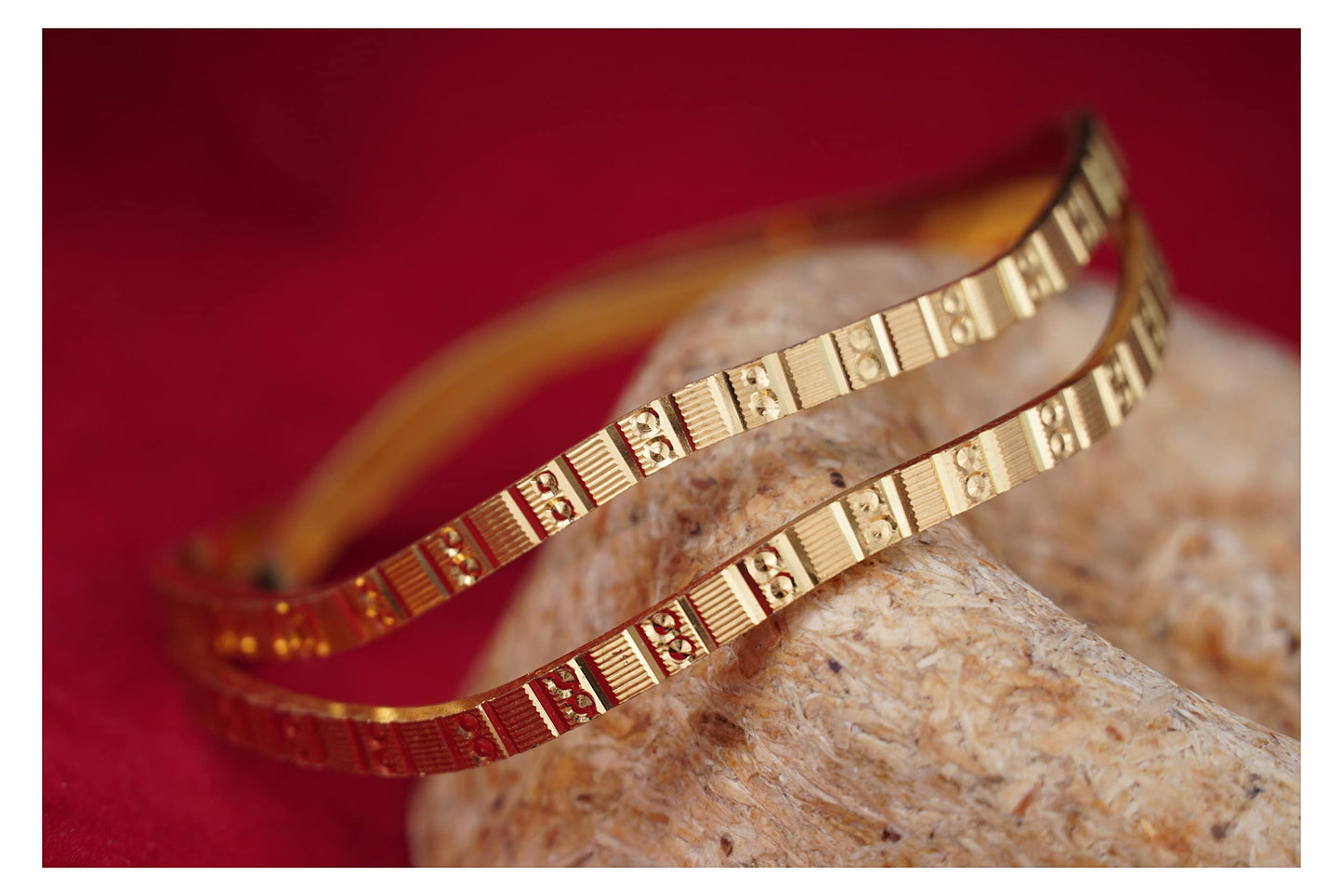 One Gram Gold Plated Bangle