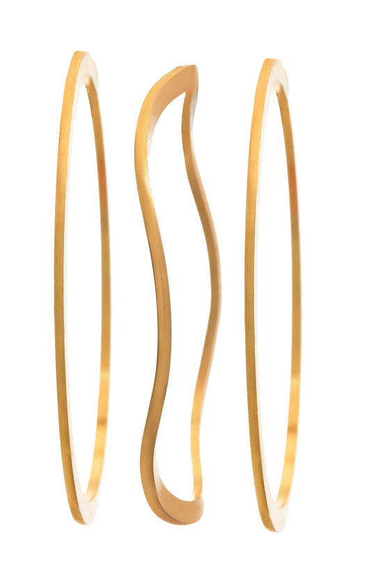 22K Copper With Diamond Religion Bangles , (Gold)