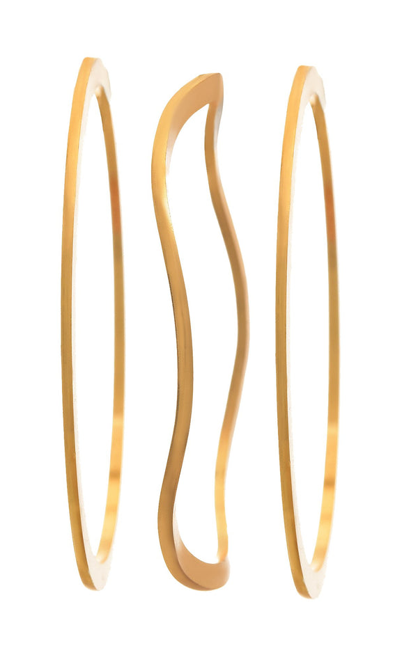 22K Copper With Diamond Religion Bangles , (Gold)