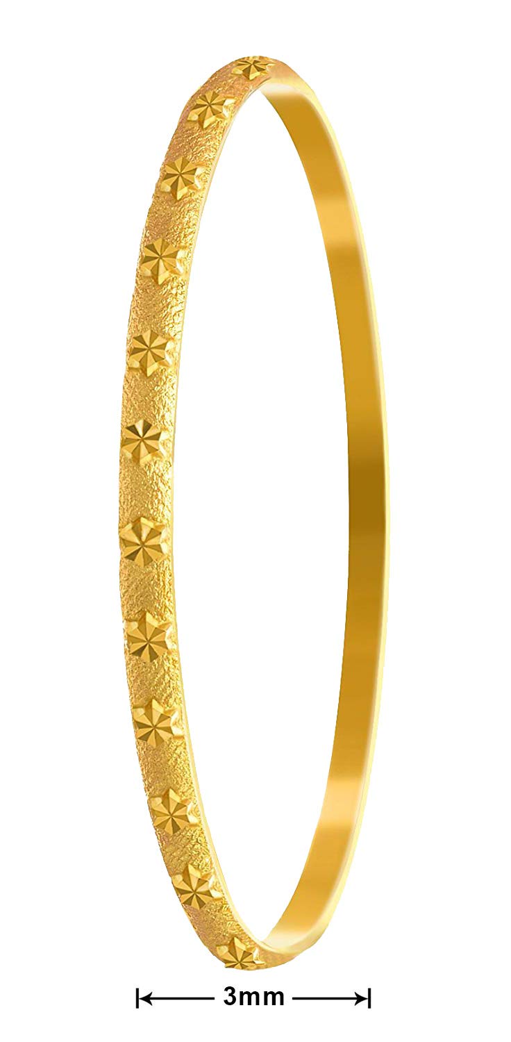 Jfl For Less Gold Plated Bangle