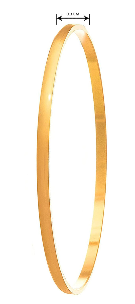 One Gram Gold Plated Bangle Set