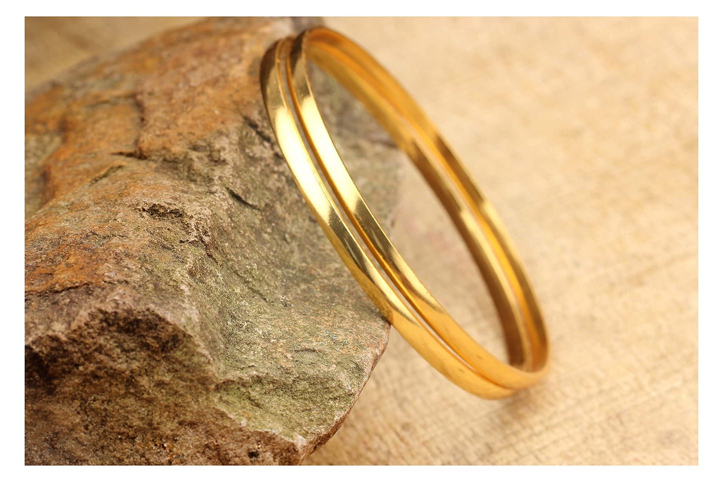 One Gram Gold Plated Bangle Set