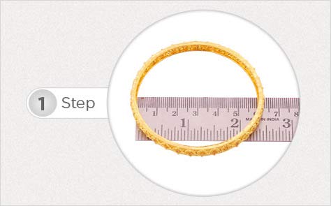One Gram Matt Gold Plated Design Bangle Set (Set Of 4) (Gold)