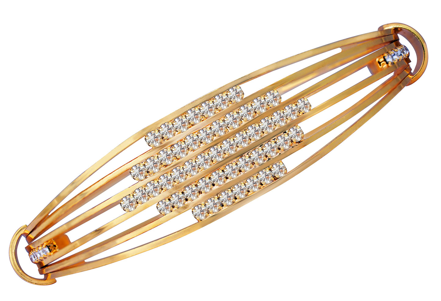 One Gram Gold Plated American Diamond Studded Kada .