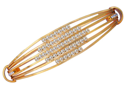 One Gram Gold Plated American Diamond Studded Kada .