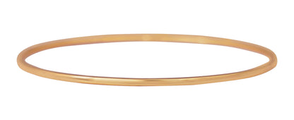 One Gram Micro Gold Plated Bangle Set Gold (Ste Of 4-26)