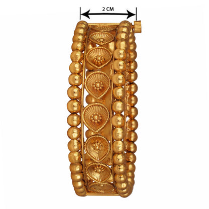 Gold Plated Openable Kada