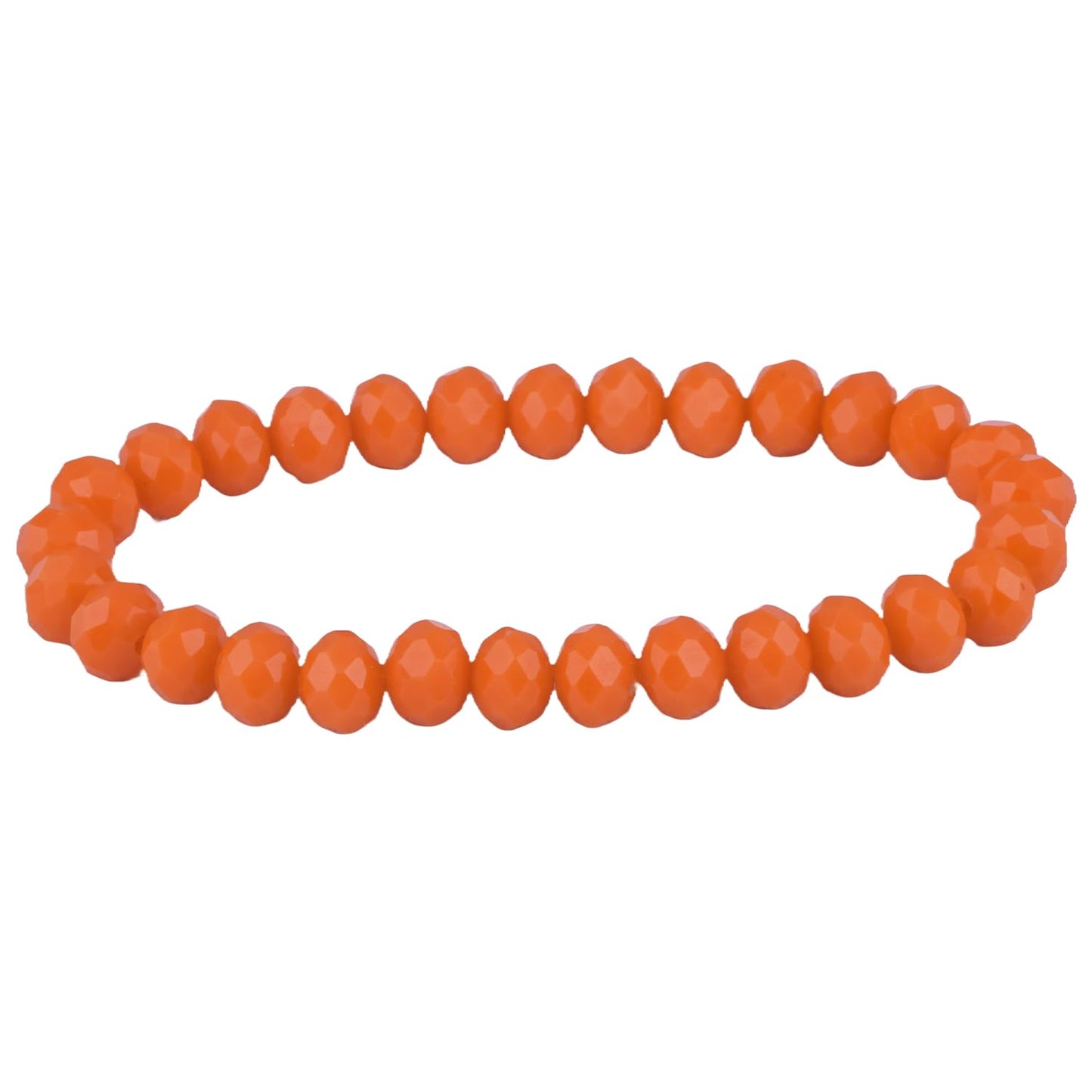 Tiranga/Tricolour/National Flag Stretchable Handmade Bracelets For Independence Day/Republic Day .