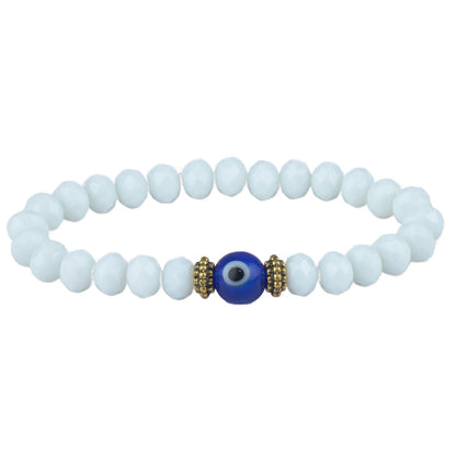 Tri-Color Stretchable Bracelet – Handmade Patriotic India Flag Design