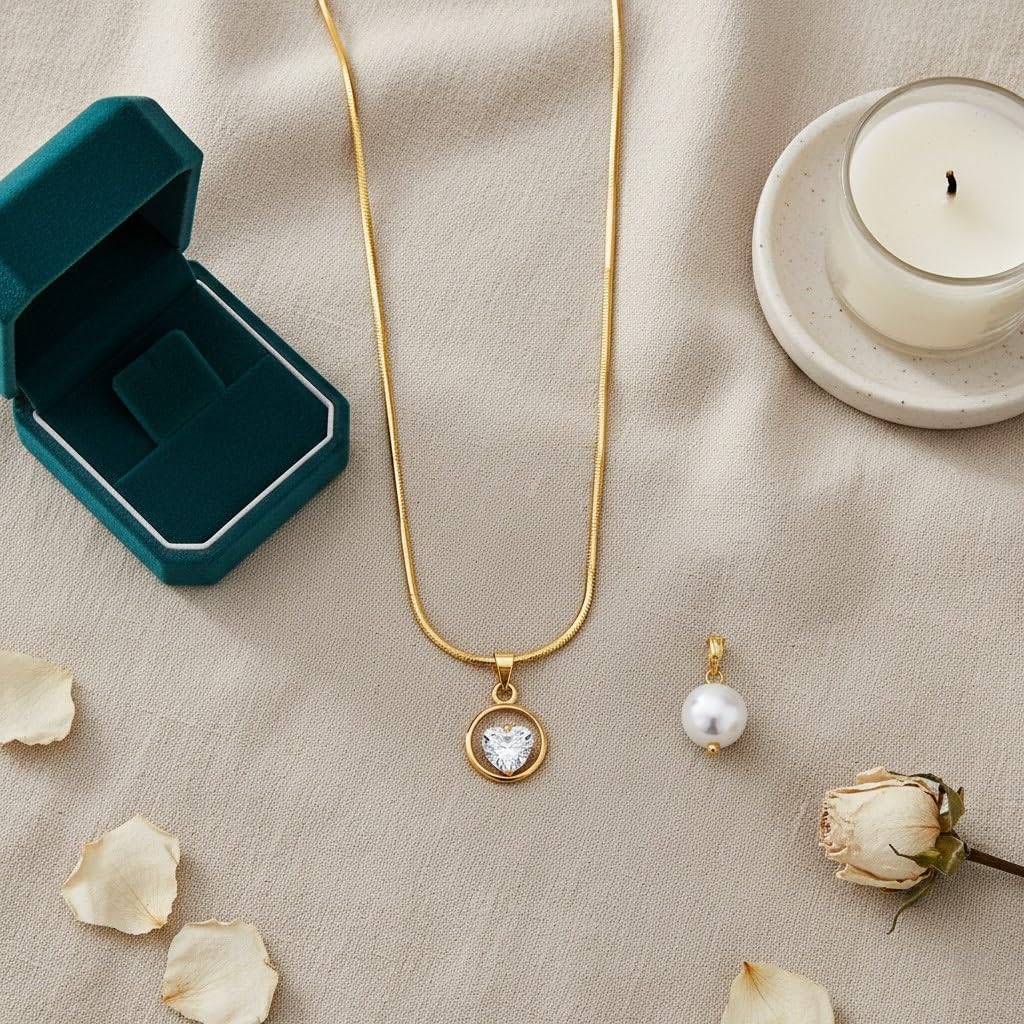 Premium Crystal Jewelry Set – Gold-Plated Octagon & Oval Cut Design
