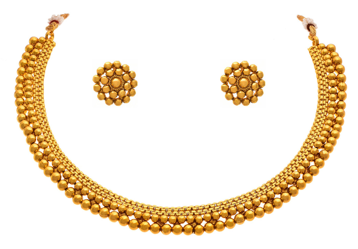 Elegant Gold-Plated Necklace – Minimalist Jewelry for Daily and Festive Wear