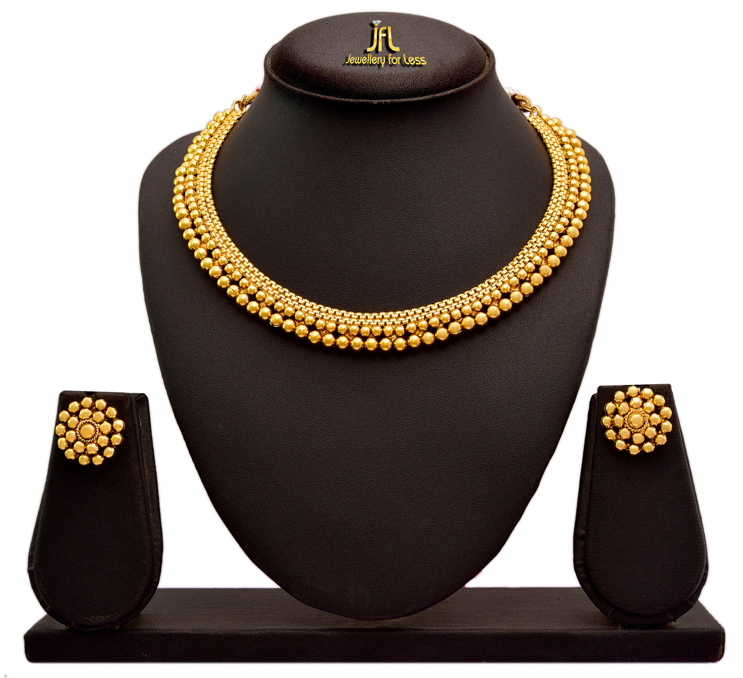 Elegant Gold-Plated Necklace – Minimalist Jewelry for Daily and Festive Wear