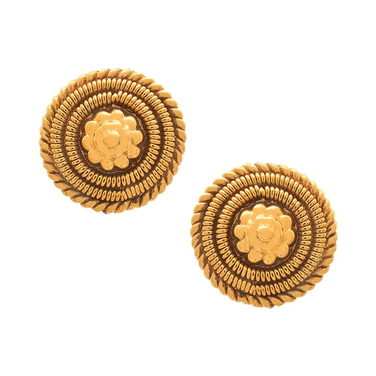 1 Gram Gold-Plated Love Pendant Set – Traditional Elegant Jewelry