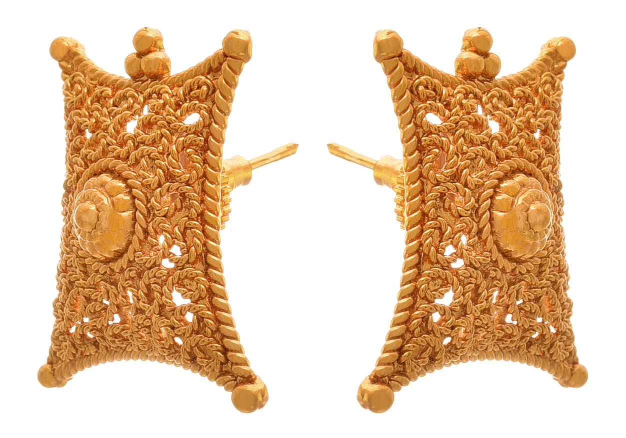 For Lass Gold Plated Pendant Set - Love